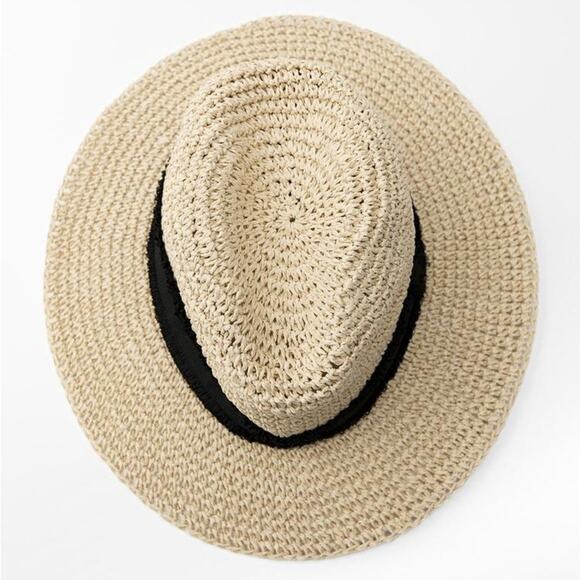 ZARA HAT WITH CONTRASTING BAND